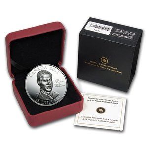 SILVER COIN  PRINCE WILLIAM  2011